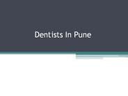 SINGLE SITTING ROOT CANALS