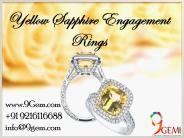 Yellow Sapphire Engagement Rings