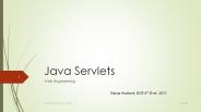 Java Servlet