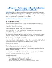 AdConnect review and $26,900 bonus - AWESOME!