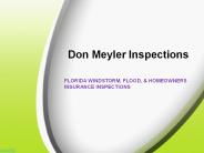 Commercial Insurance Inspections