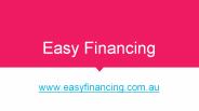 Easy Finance Loans
