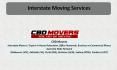 Interstate Moving Company – CBD Movers