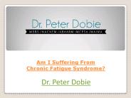 Am I Suffering From Chronic Fatigue Syndrome?