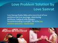 Love Problem Solution by Love Samrat PowerPoint PPT Presentation