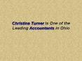 Christina Turner Is One of the Leading Accountants in Ohio PowerPoint PPT Presentation