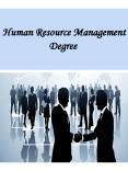 Human Resource Management Degree PowerPoint PPT Presentation