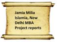 Jamia Milia Islamia, New Delhi MBA Project reports PowerPoint PPT Presentation
