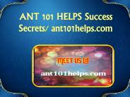 ANT 101 HELPS Success Secrets/ ant101helps.com