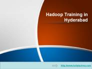 Hadoop Training in Hyderabad