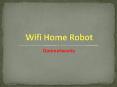 wifi home robot,wifi controlled robot for home security