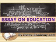 Essay on Education