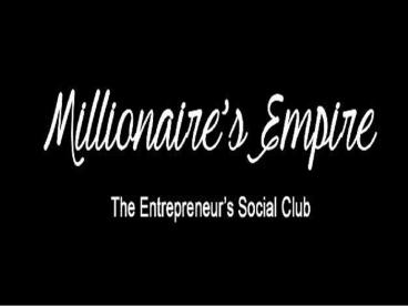 Crowdfunding-Millionaires Empire