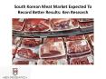 South Korean Meat Market Expected To Record Better Results: Ken Research PowerPoint PPT Presentation