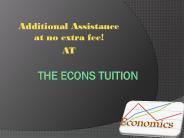 Econs Tuition
