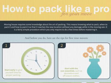 How to Pack like a Pro