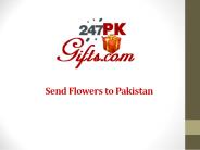 Send Fowers to Pakistan