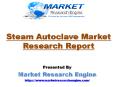 Steam Autoclave Market to Cross US$ 2.5 Billion by 2024 PowerPoint PPT Presentation