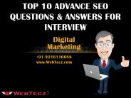 Top 10 Advance SEO Questions & Answers for Interview