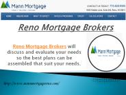 Mortgage Broker Reno NV