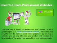 Need To Create Professional Websites