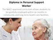 Diploma in Personal Support Worker