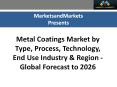 Metal Coatings Market worth 14.34 Billion USD by 2026 PowerPoint PPT Presentation