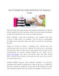 How To Design Your Online Retail Store For Maximum Profits PowerPoint PPT Presentation