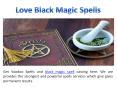 Love Black Magic Specialist PowerPoint PPT Presentation