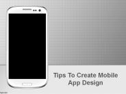 tips to create mobile app design