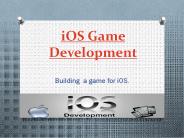 iOS game development