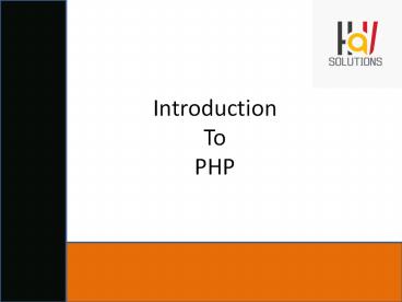 PPT – PHP PowerPoint presentation | free to download - id: 770780-MGFjO
