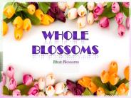 Whole Blossoms  - www.wholeblossoms.com
