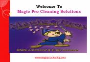 Carpet Cleaners San Clemente| Magic Pro Cleaning Solutions