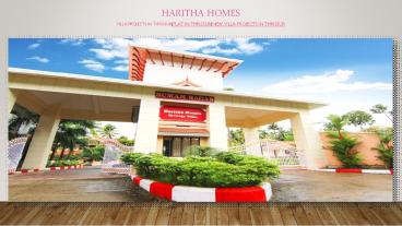 HARITHA HOMES| FLATS IN KERALA | FLATS IN TRICHUR