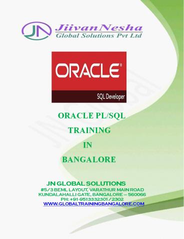 oracle pl/sql training in Bangalore (1)
