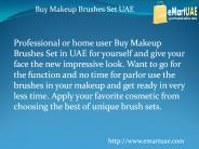 Buy Makeup Brushes Set UAE