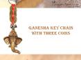 Ganesha Key Chain with three coins PowerPoint PPT Presentation
