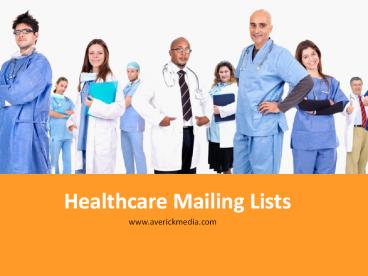 Healthcare Mailing List