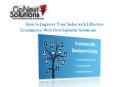 How to Improve Your Sales with Effective Ecommerce Web Development Solutions. PowerPoint PPT Presentation
