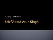 Arun Singh (1)
