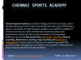 Badminton | Boxing | Gymnastic | Yoga | Cricket coaching in chennai PowerPoint PPT Presentation