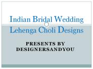 Indian Bridal Wedding Lehenga Choli Designs Collection Online 2017