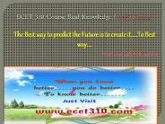 ECET 310 Course Real Knowledge / ecet 310 dotcom
