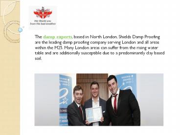 Shields Damp Proofing