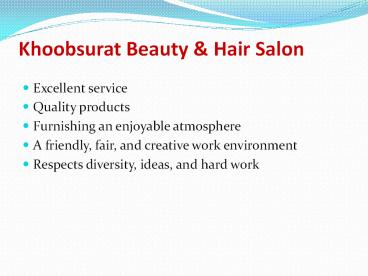 Hair Salon In Delhi - Khoobsurat Beauty Salon