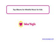 Top Albums for Mindful Music for Kids