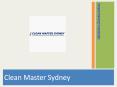 Clean Master Sydney PowerPoint PPT Presentation