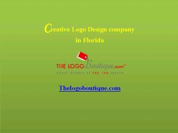 Creative Logo Design company
