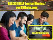 RES 351 HELP Logical Brains/res351help.com